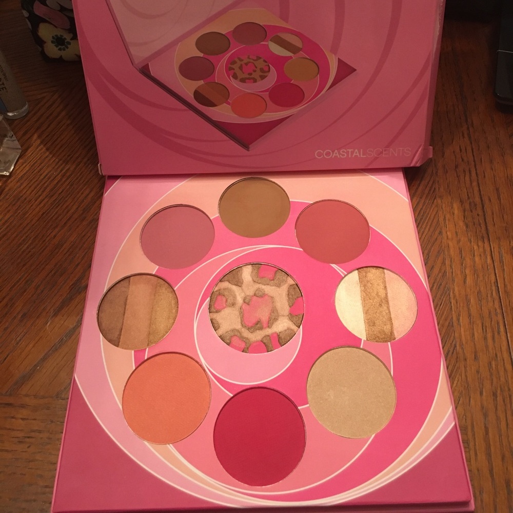 Coastal Scents Blush and Bronzer Palette